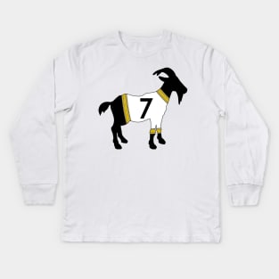 Ben Roethlisberger GOAT Kids Long Sleeve T-Shirt